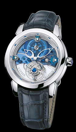 Replica Ulysse Nardin Exceptional Royal Blue Tourbillon 799-81 replica Watch